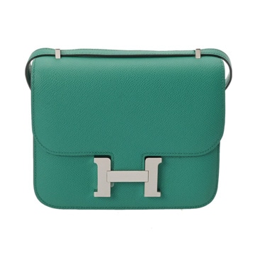 エルメス コンスタンス3 18 ミロワール ヴェールヴェルティゴ ヴォーエプソン レディース バッグ 【中古】【bag】