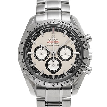 オメガ スピードマスター レジェンド ミハエル・シューマッハ 2005 3506.31 ホワイト/シルバー メンズ 時計 【中古】【wristwatch】