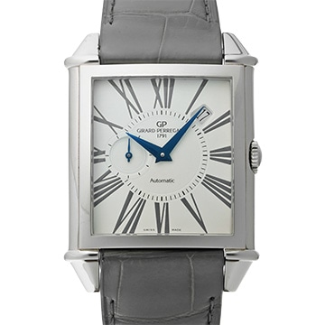 ジラール ペルゴ ヴィンテージ 1945 25835-11-3127-3CC ホワイト メンズ 時計 【中古】【wristwatch】