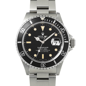 ロレックス サブマリーナ デイト 16610 ブラック メンズ 時計 【中古】【wristwatch】