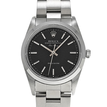 ロレックス エアキング 14000M ブラック メンズ 時計 【中古】【wristwatch】