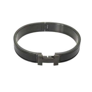 エルメス クリックH ソーブラック メタル ユニセックス ジュエリー 【中古】【jewelry】