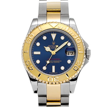 ロレックス ヨットマスター 168623 ブルー ユニセックス 時計 【中古】【wristwatch】