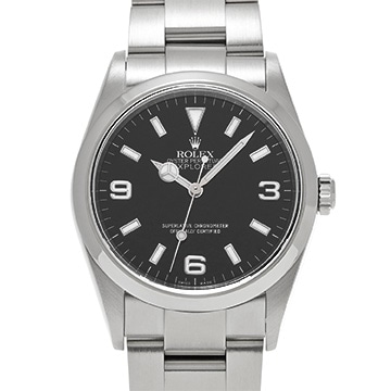 ロレックス エクスプローラー 114270 ブラック メンズ 時計 【中古】【wristwatch】