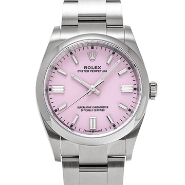 ロレックス オイスターパーペチュアル 36 126000 キャンディピンク メンズ 時計 【中古】【wristwatch】