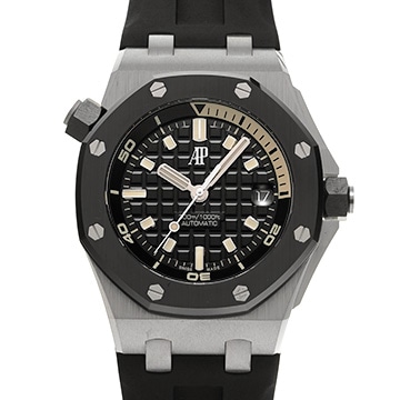 オーデマ ピゲ ロイヤルオーク オフショア ダイバー 15720CN.OO.A002CA.01 ブラック メンズ 時計 【中古】【wristwatch】