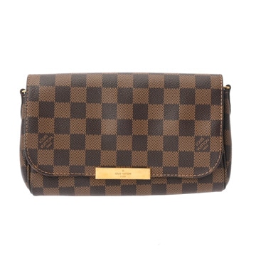 ルイ ヴィトン ダミエ フェイボリット PM エベヌ N41276 ダミエキャンバス ユニセックス バッグ 【中古】【bag】