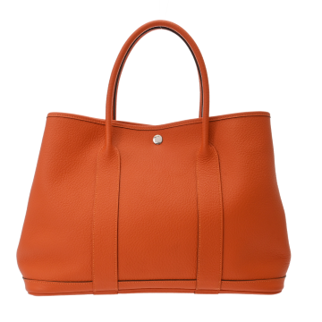 エルメス ガーデンパーティ PM オレンジ ネゴンダ レディース バッグ 【中古】【bag】