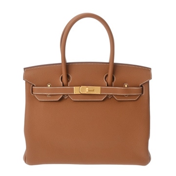エルメス バーキン 30 ゴールド トゴ レディース バッグ 【未使用】【bag】