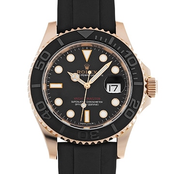 ロレックス ヨットマスター 40 116655 ブラック メンズ 時計 【中古】【wristwatch】