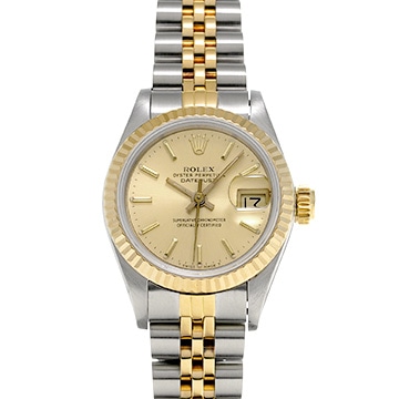 ロレックス デイトジャスト 26 69173 シャンパン レディース 時計 【中古】【wristwatch】