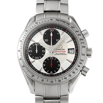 オメガ スピードマスター デイト 3211.31 ホワイト/ブラック メンズ 時計 【中古】【wristwatch】