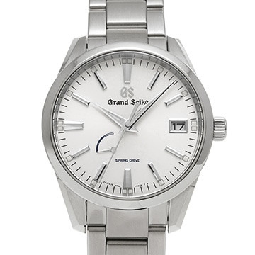 グランドセイコー ヘリテージコレクション スプリングドライブ SBGA299 シルバー メンズ 時計 【中古】【wristwatch】
