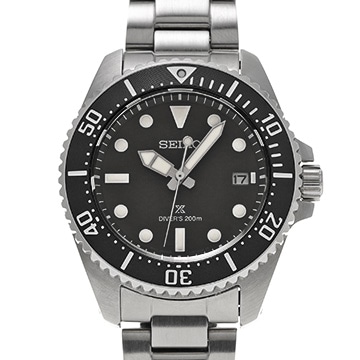 セイコー プロスペックス ダイバー スキューバ SBDJ063 ブラック メンズ 時計 【中古】【wristwatch】