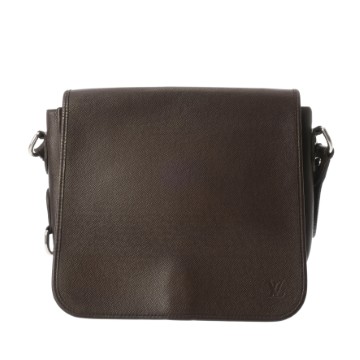 ルイ ヴィトン タイガ アンドレイ アカジュ― レザー メンズ バッグ 【中古】【bag】