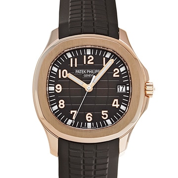 パテック フィリップ アクアノート 5167R-001 ブラウン・エンボス メンズ 時計 【中古】【wristwatch】
