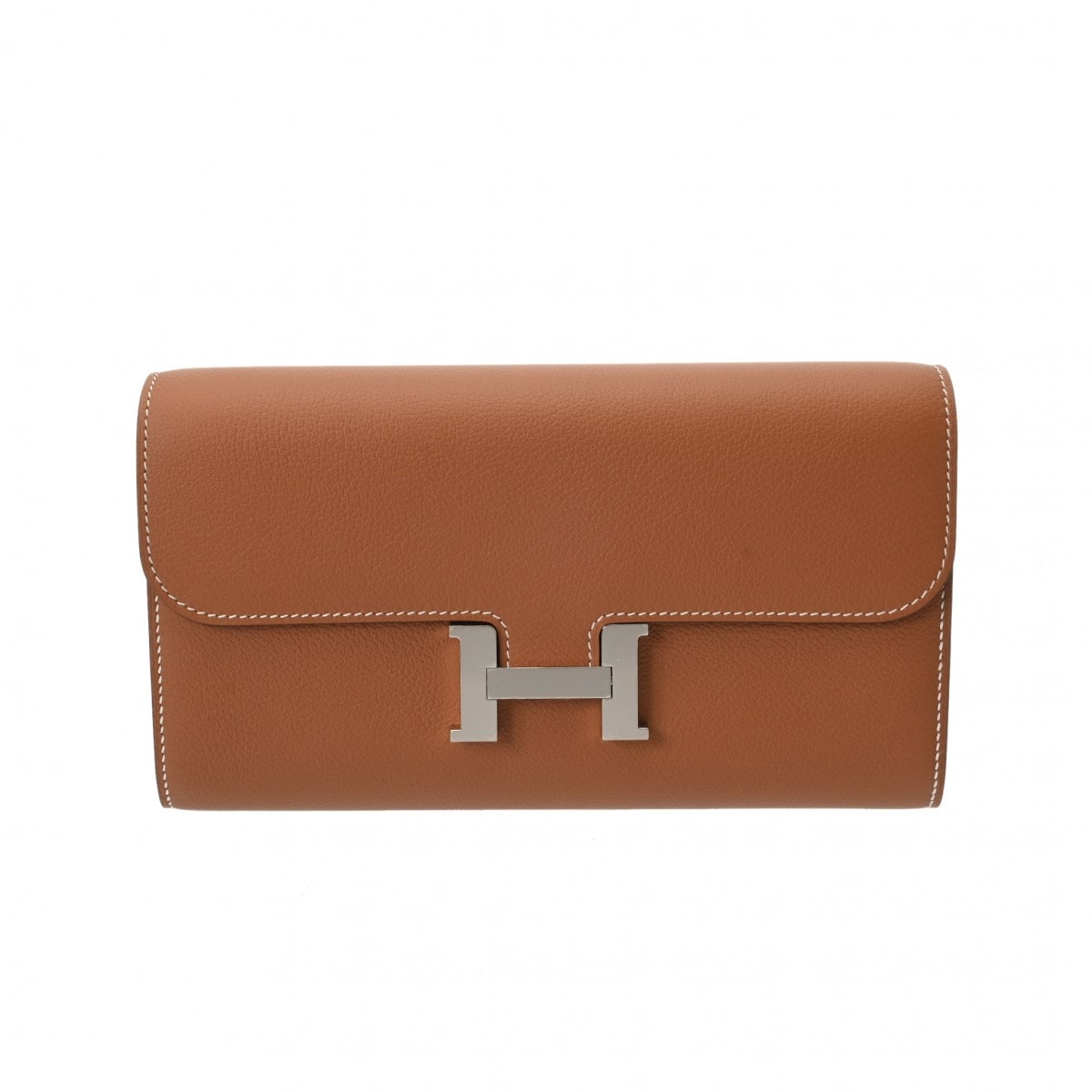 エルメス コンスタンス ロング トゥーゴー ゴールド エバーカラー ユニセックス 財布 【未使用】【purse】