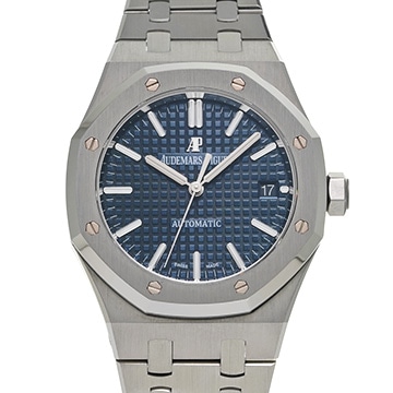 オーデマ ピゲ ロイヤルオーク 15450ST.OO.1256ST.03 ブルー ユニセックス 時計 【中古】【wristwatch】
