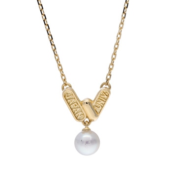 ミキモト パール ネックレス ゴールド K18イエローゴールド YG レディース ジュエリー 【中古】【jewelry】