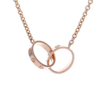 カルティエ ベビーラブ ネックレス ゴールド CRB7212300 K18ピンクゴールド PG レディース ジュエリー 【中古】【jewelry】