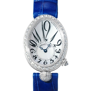 ブレゲ クイーン オブ ネイプルズ 8928BB/5W/844 DD0D ホワイトシェル レディース 時計 【中古】【wristwatch】