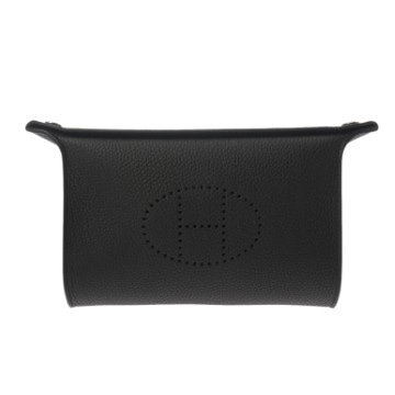 エルメス ヴィドポッシュ ブラック トゴ ユニセックス バッグ 【新品】【bag】