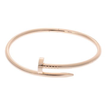 カルティエ ジュストアンクル ブレスレット #18 ゴールド K18イエローゴールド YG レディース ジュエリー 【中古】【jewelry】