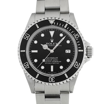 ロレックス シードゥエラー 16600 ブラック メンズ 時計 【中古】【wristwatch】