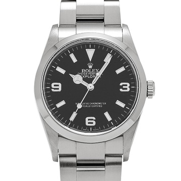 ロレックス エクスプローラー 114270 ブラック メンズ 時計 【中古】【wristwatch】