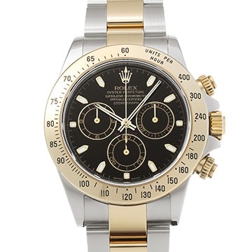 ロレックス コスモグラフ デイトナ 116523 ブラック メンズ 時計 【中古】【wristwatch】