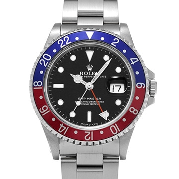 ロレックス GMTマスター 16700 ブラック メンズ 時計 【中古】【wristwatch】