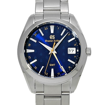 グランドセイコー ヘリテージコレクション クォーツ GMT クォーツウォッチ 50th SBGN009 ブルー メンズ 時計 【中古】【wristwatch】