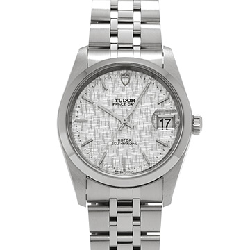 チューダー / チュードル プリンス デイト 74000 シルバーモザイク メンズ 時計 【中古】【wristwatch】