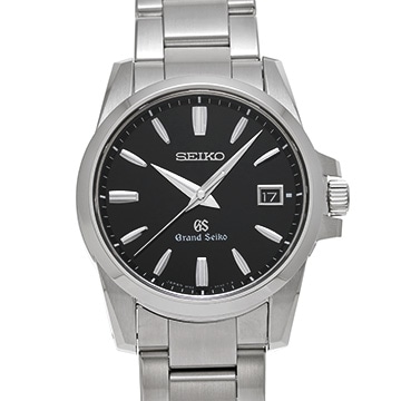 グランドセイコー 9Fクォーツ SBGX055 ブラック メンズ 時計 【中古】【wristwatch】