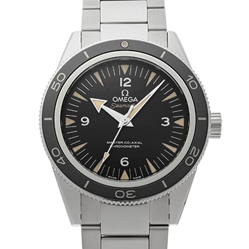 オメガ シーマスター 300 マスターコーアクシャル 233.30.41.21.01.001 ブラック メンズ 時計 【中古】【wristwatch】