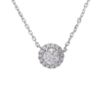 カルティエ デスティネ ネックレス 0.24ct シルバー CRN7424301 K18ホワイトゴールド WG レディース ジュエリー 【中古】【jewelry】
