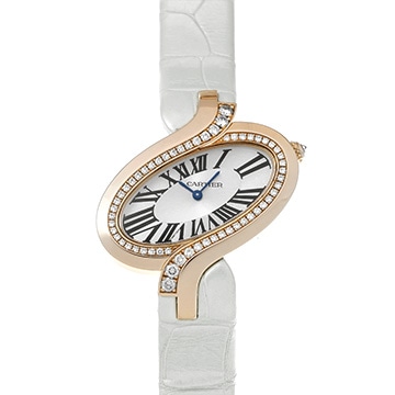カルティエ デリス ドゥ カルティエ WG800017 シルバー レディース 時計 【中古】【wristwatch】