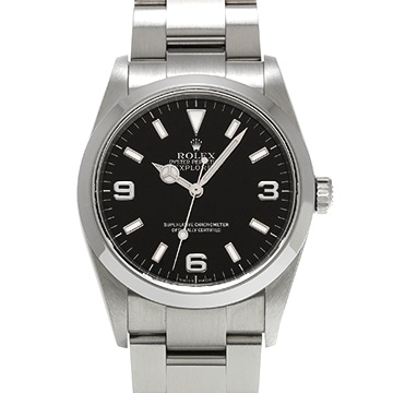 ロレックス エクスプローラー 114270 ブラック メンズ 時計 【中古】【wristwatch】