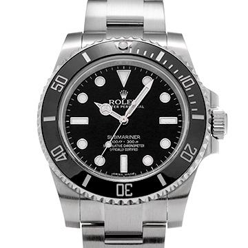 ロレックス サブマリーナ 114060 ブラック メンズ 時計 【中古】【wristwatch】