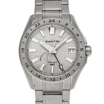 グランドセイコー エボリューション ９ コレクション スプリングドライブ GMT マスターショップ限定 SBGE285 グレー メンズ 時計 【中古】【wristwatch】