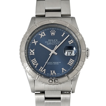ロレックス デイトジャスト サンダーバード 16264 ブルー メンズ 時計 【中古】【wristwatch】