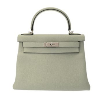 エルメス ケリー 28 内縫い グリネヴェ トゴ レディース バッグ 【中古】【bag】