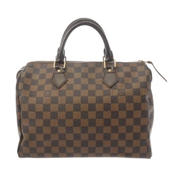 ルイ ヴィトン ダミエ スピーディ 30 ブラウン N41531 ダミエキャンバス レディース バッグ 【中古】【bag】