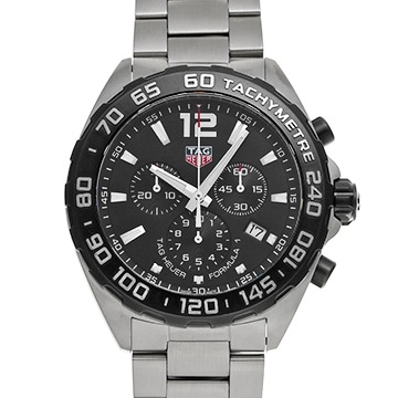 タグ ホイヤー フォーミュラ1 クォーツ クロノグラフ CAZ1010.BA0842 ブラック メンズ 時計 【中古】【wristwatch】