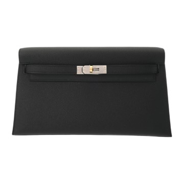 エルメス ケリー エラン ブラック ヴォーエプソン ユニセックス バッグ 【新品】【bag】