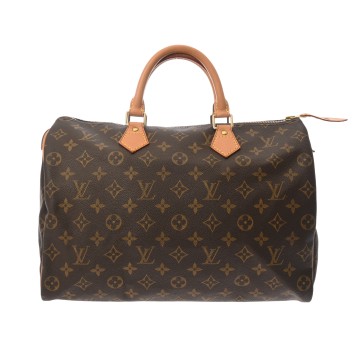 ルイ ヴィトン モノグラム スピーディ 35 ブラウン M41524 モノグラムキャンバス レディース バッグ 【中古】【bag】