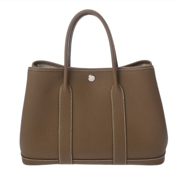 エルメス ガーデンパーティ TPM エトゥープ ネゴンダ レディース バッグ 【中古】【bag】