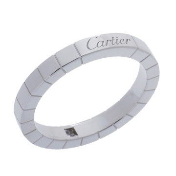 カルティエ ラニエールリング #58 1PD シルバー K18ホワイトゴールド WG レディース ジュエリー 【中古】【jewelry】