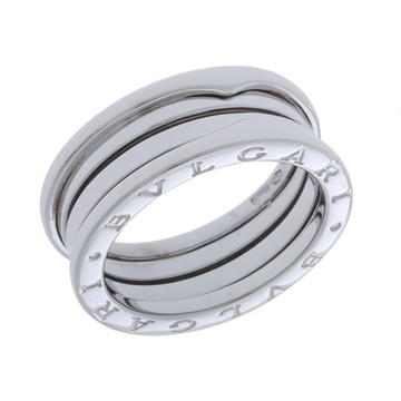 ブルガリ B.ZERO1リング #58 シルバー K18ホワイトゴールド WG レディース ジュエリー 【中古】【jewelry】