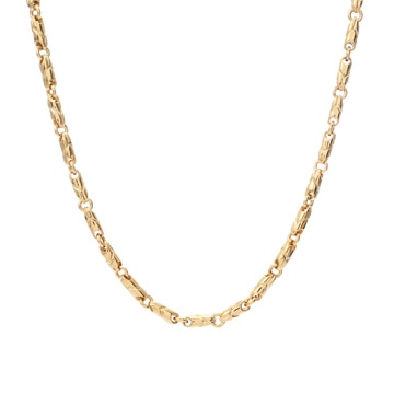 ブルガリ パッソドッピオ ネックレス  ゴールド K18イエローゴールド YG レディース ジュエリー 【中古】【jewelry】